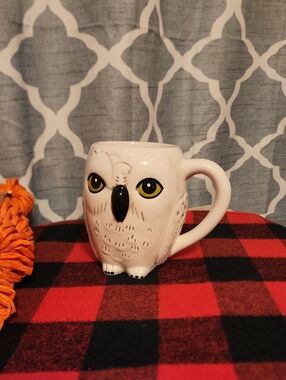 Harry Potter Ceramic White Owl Mug,  Home Dining